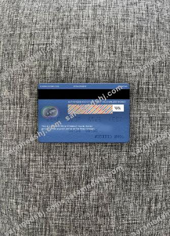 Peru Citibank mastercard photolook back